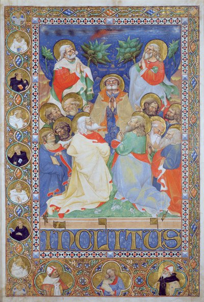 The Mission of the Apostles by Luchino Belbello